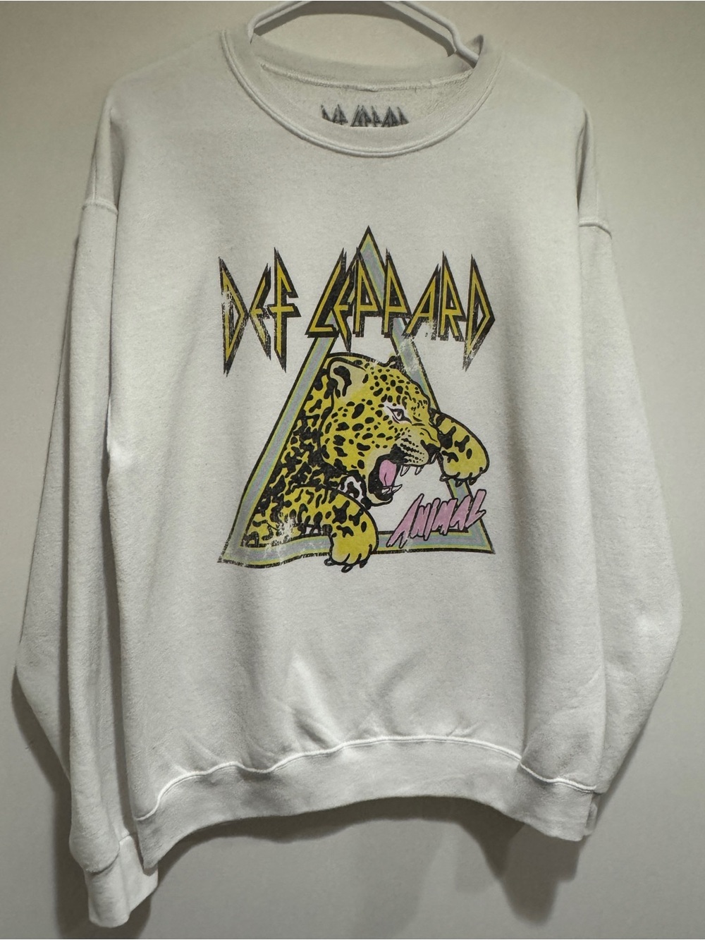 Def Leppard Graphic Pullover Crewneck Sweatshirt
